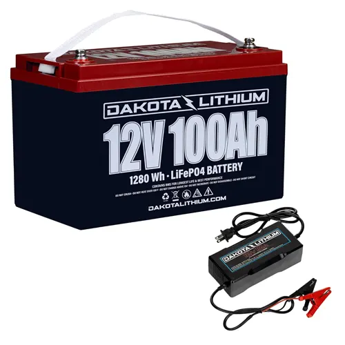 Dakota Lithium – 12V 100Ah LiFePO4 Deep Cycle Battery