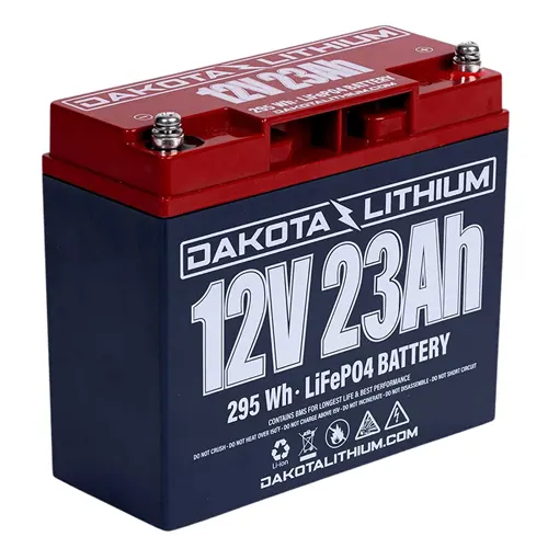 Dakota Lithium 12V 23Ah LiFePO4 Deep Cycle Battery