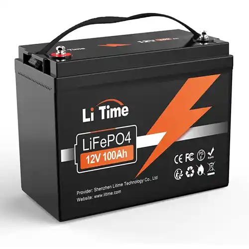LiTime 12V 100Ah LiFePO4 Trolling Motor Battery