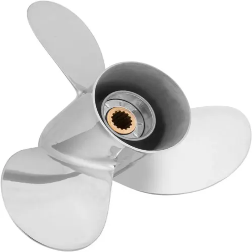 Qiclear Stainless Steel Propeller for Yamaha